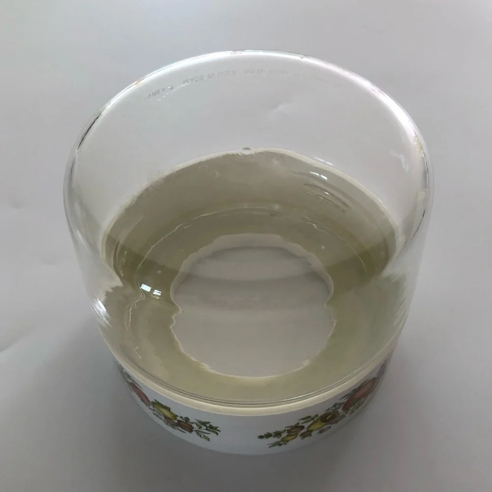 Vintage Pyrex Corning Spice of Life Glass Canister Storage Jar Lid Gasket 0593